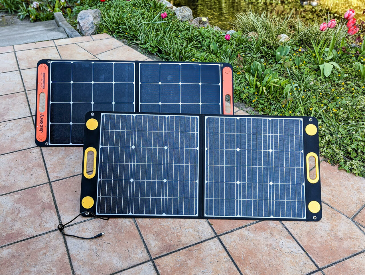 Togo Power 100W Advance Solar Panel - Test, Größe, Abmessungen, Vergleich mit Jackery SolarSaga 100