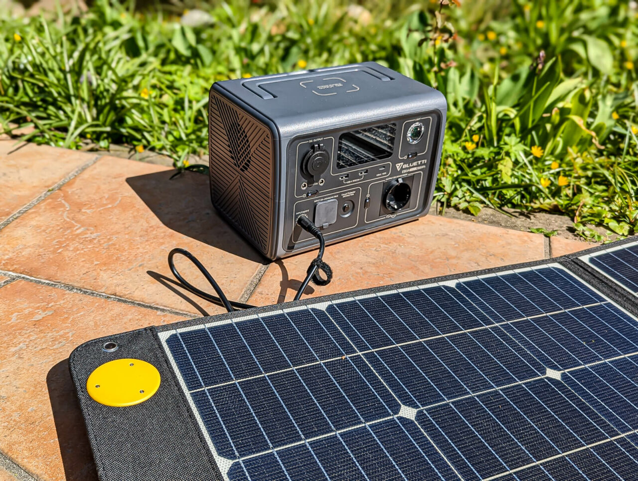 Togo Power 100w Advance Solar Panel Test, Solarzellen, Material, Monokristallin, Sonne, Powerstation, Bluetti Eb3a